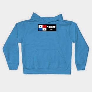 Penonome City with Panama Flag Kids Hoodie